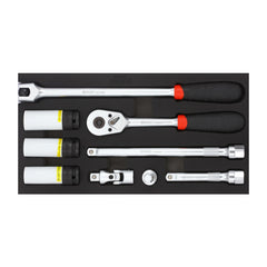 A-SHT-02-400908 - 1/2" Ratchet Mini Set