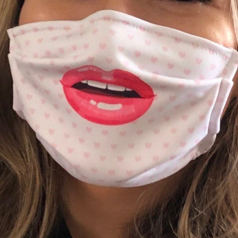 Womens Lips Face Mask