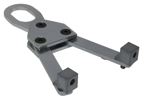 C-SRP-05-143C - Multipurpose Plate with 90˚ Swiveling Blocks - Traction Plate for Pulling