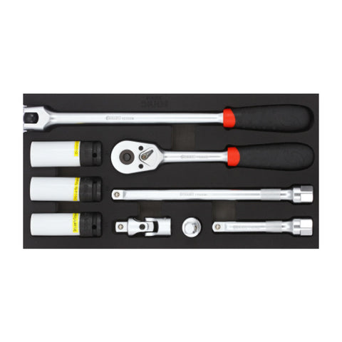 A-SHT-02-400908 - 1/2" Ratchet Mini Set
