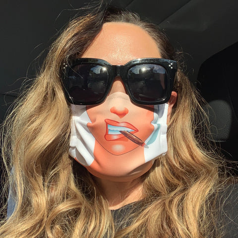 Smoking HOT Lady's Mask