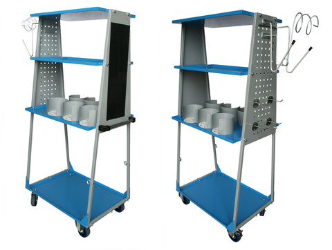 C-PRC-05-331 - Smooth Trolley - Compact, Work Station Cart